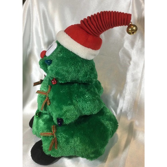 Sound N Light Animatronics Dances Lights Up & Sings Rockin Around Christmas Tree - Picture 3 of 7